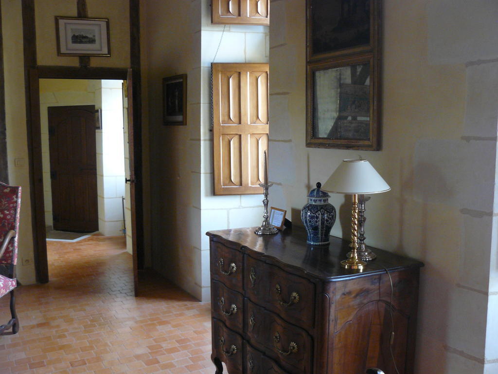 לינה וארוחת בוקר Louerre Manoir Du Bois Noblet חדר תמונה