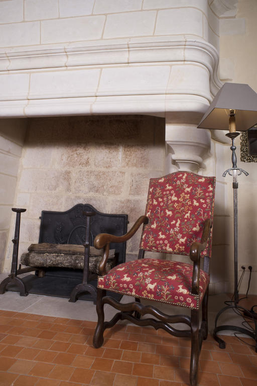 לינה וארוחת בוקר Louerre Manoir Du Bois Noblet חדר תמונה